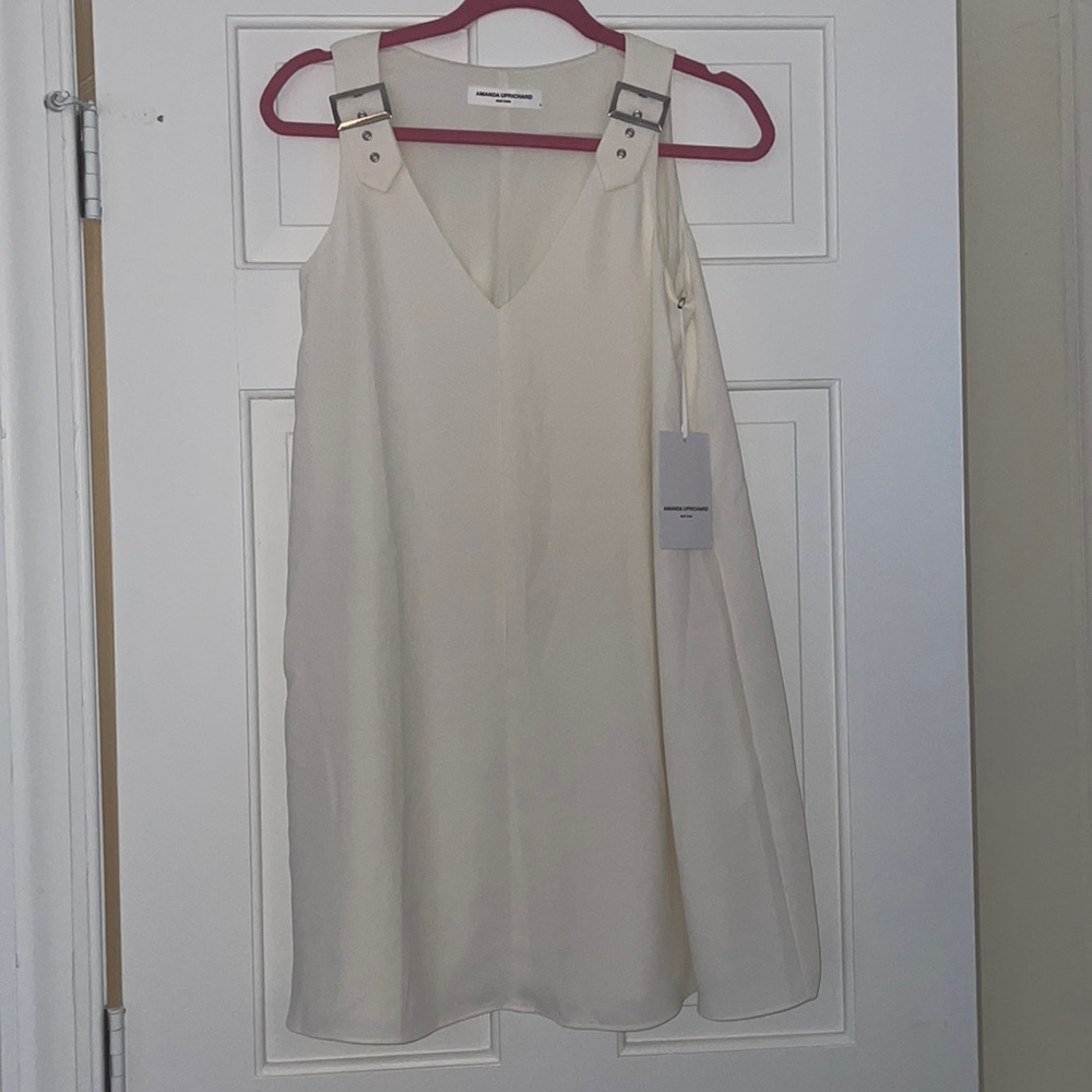 White Amanda Uprichard dress